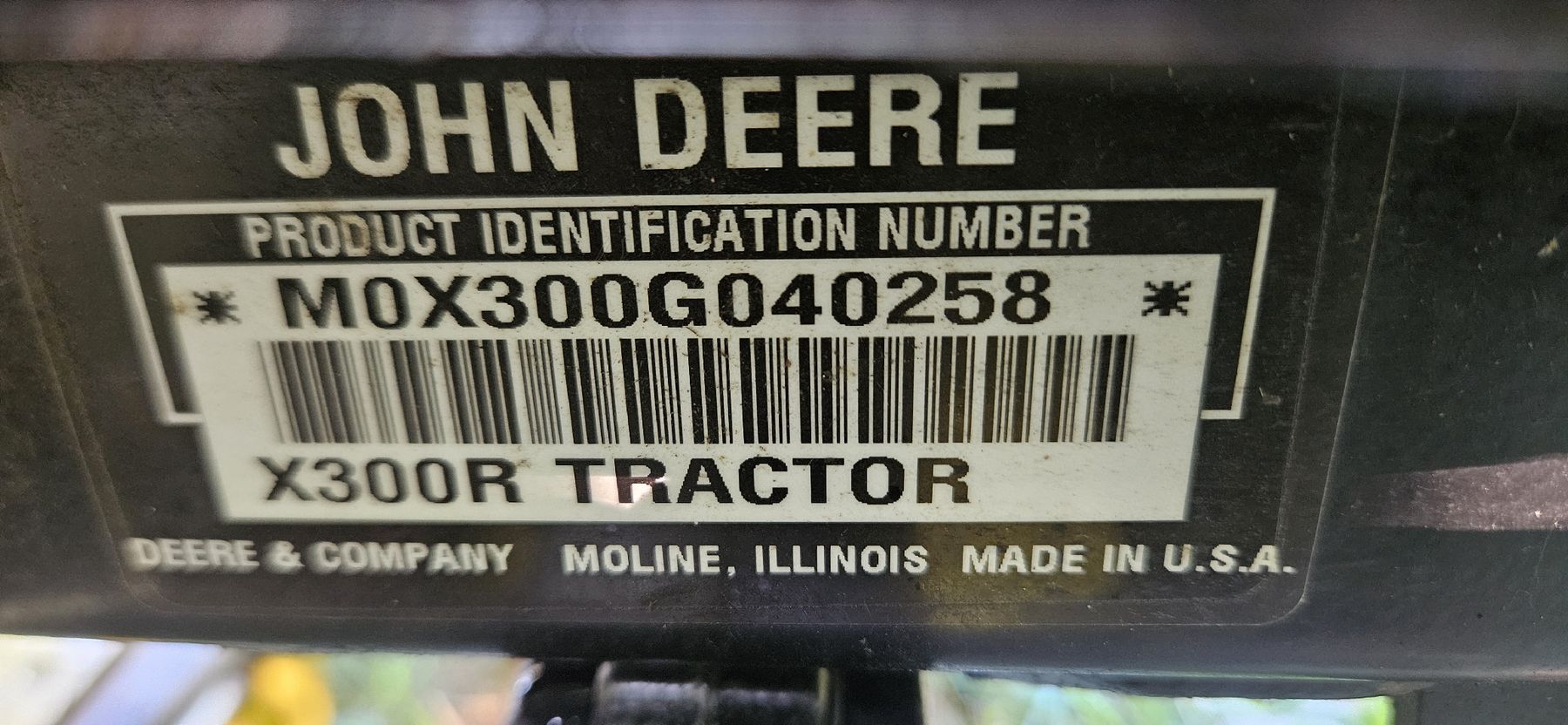 John Deere Rasenmäher: JOHN DEERE X300R  – Gebraucht aus Vich von Max-Mechanics 8