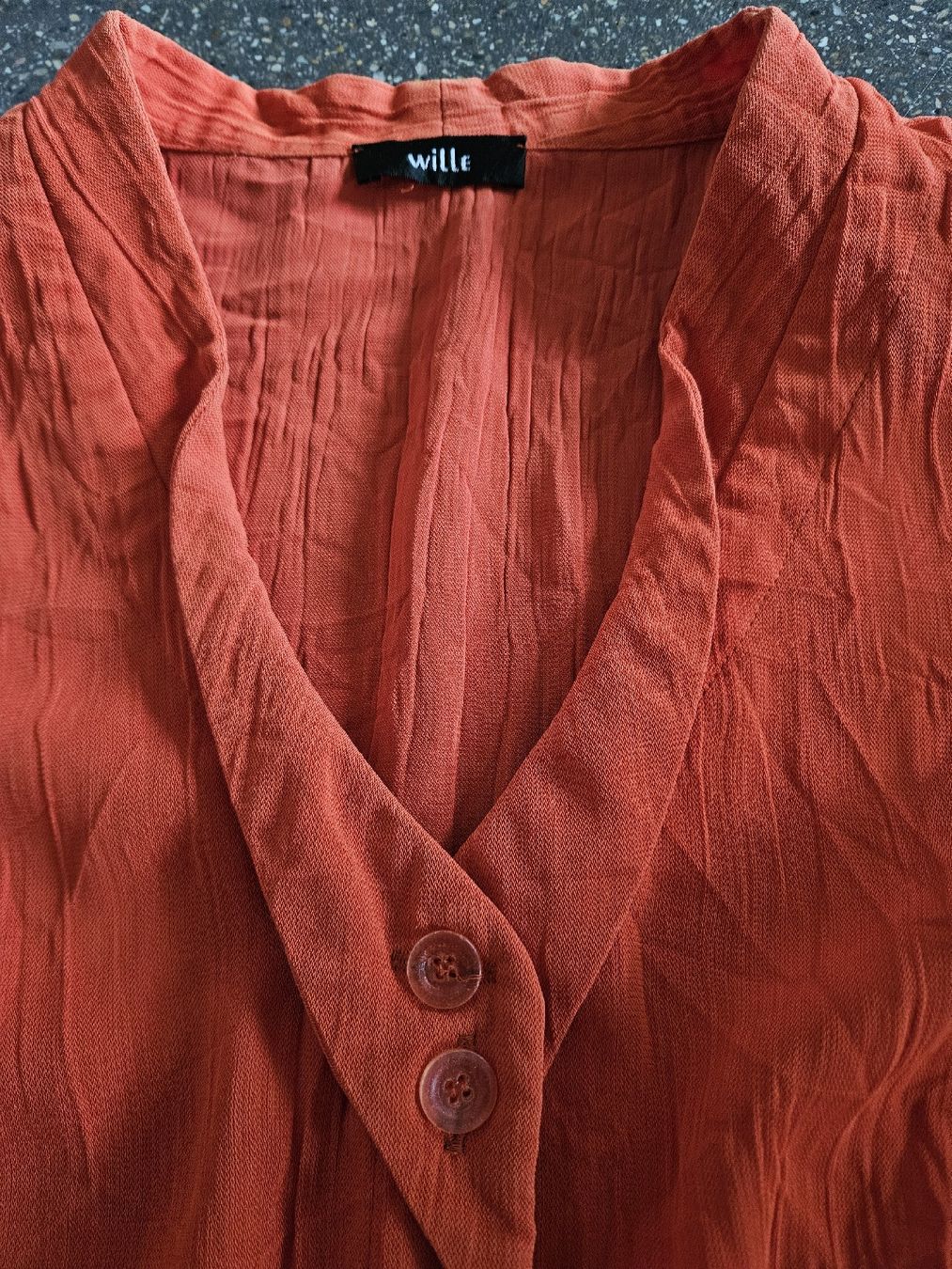 Camicette: Sommer-Bluse, Orange Wille. XL – Usato da Anwil venduto da tamoos 5
