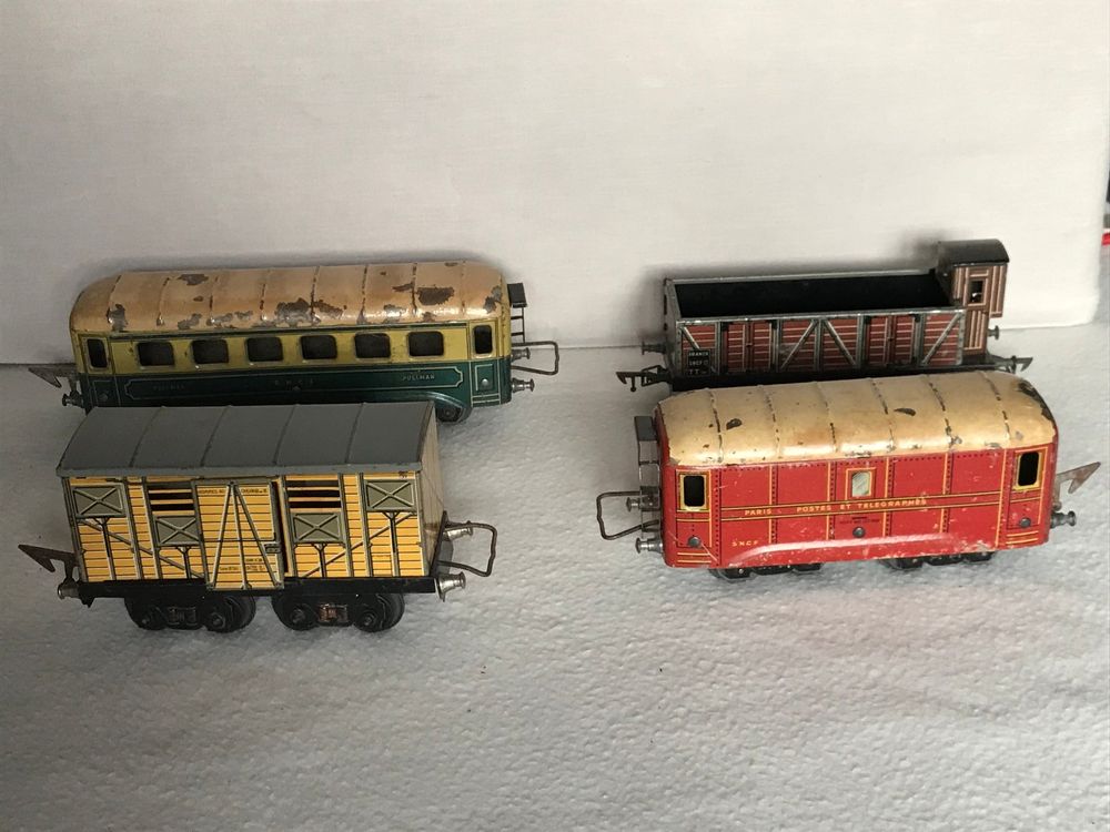 Wagon Voyageur AS échelle 0 - Style Hornby Jep, Vert, Occasion