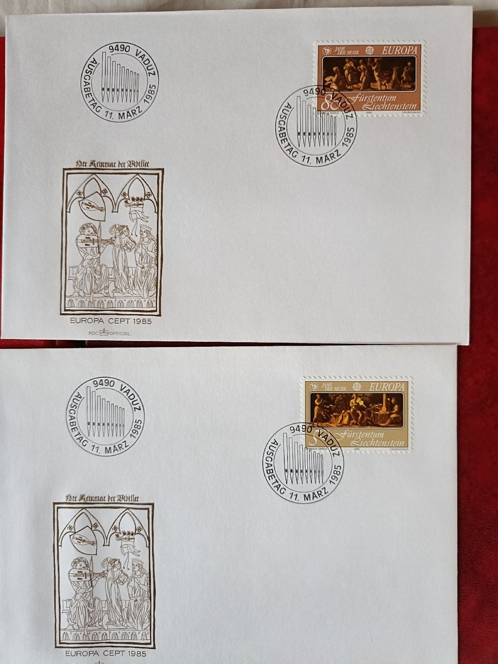 Tutti i francobolli: Liechtenstein Briefmarken Sammlung, Ersttagsbriefe 1985 Top – Nuovo (secondo la descrizione) da Sargans venduto da Polifemo58 4