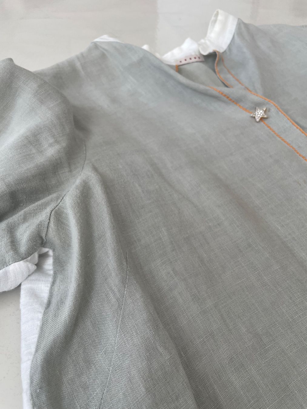 Camicette: Top 100% Lino. Top Marghe – Usato da Minusio venduto da Pink222 3