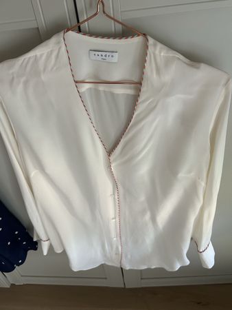 Sandro Seidenbluse