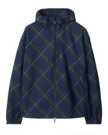 Original Burberry Jacke mit Check-Muster