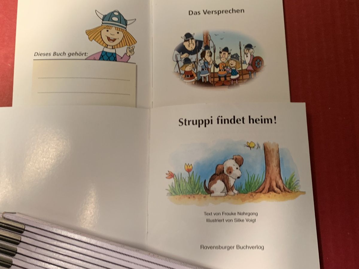Bücher: 2 Mini-Bücher Wickie + Strupp findet heim Bü1 – Gebraucht aus Erlenbach ZH von Ritschly 3