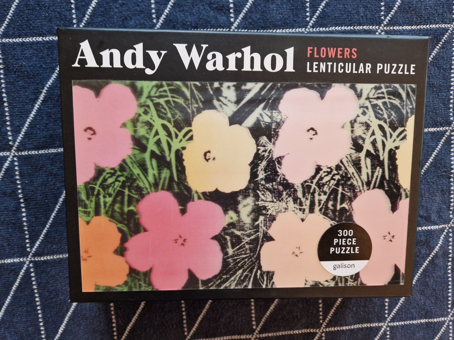 Puzzles: Galison Puzzle Flower "Andy Warhol" lenticular 300 Puzzle – Gebraucht aus MUEHLAU von ibo_5c7d