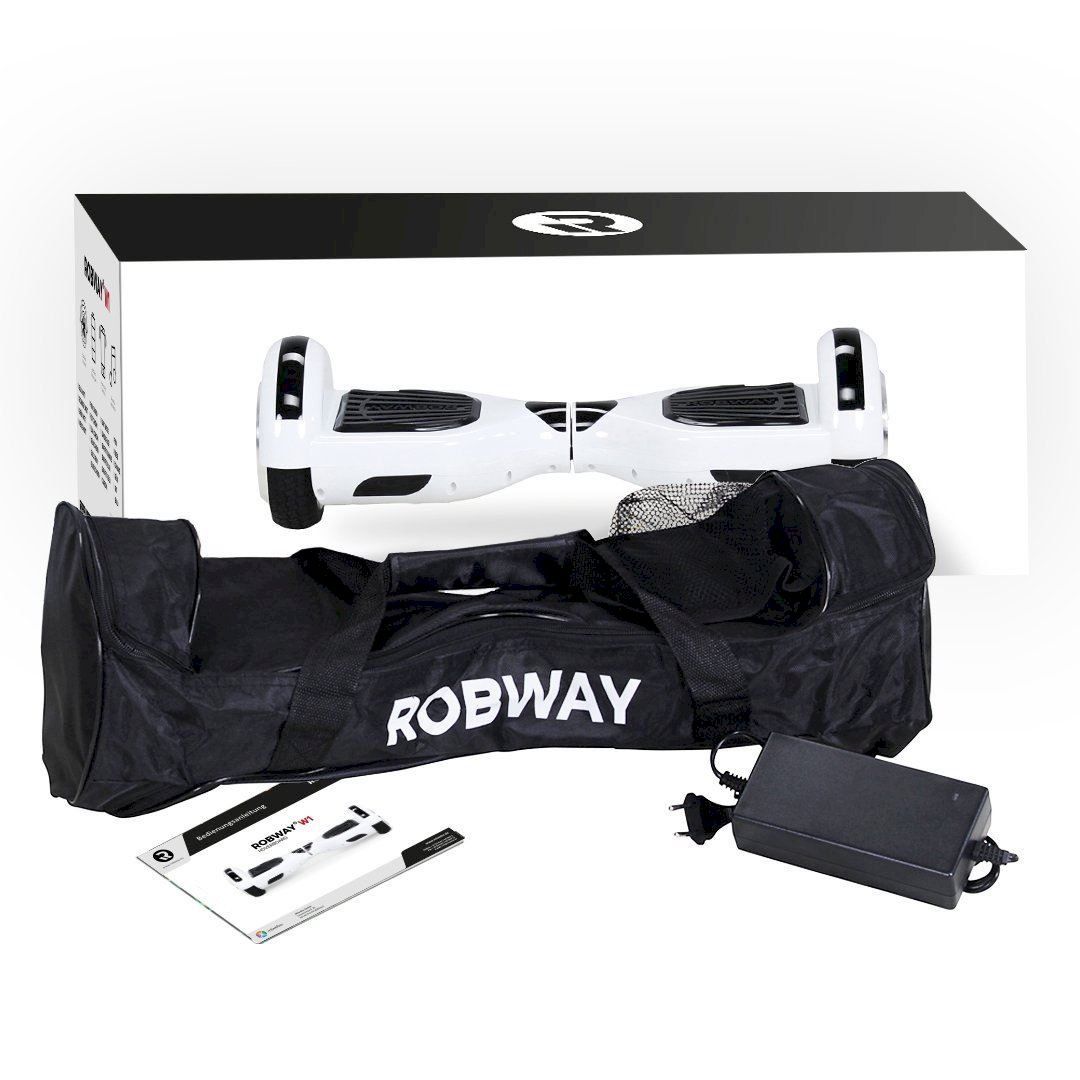 Hoverboard: ROBWAY W1 Hoverboard 6.5" blau chrom – Nuovo e nell'imballaggio originale da Bottighofen venduto da zaap 8
