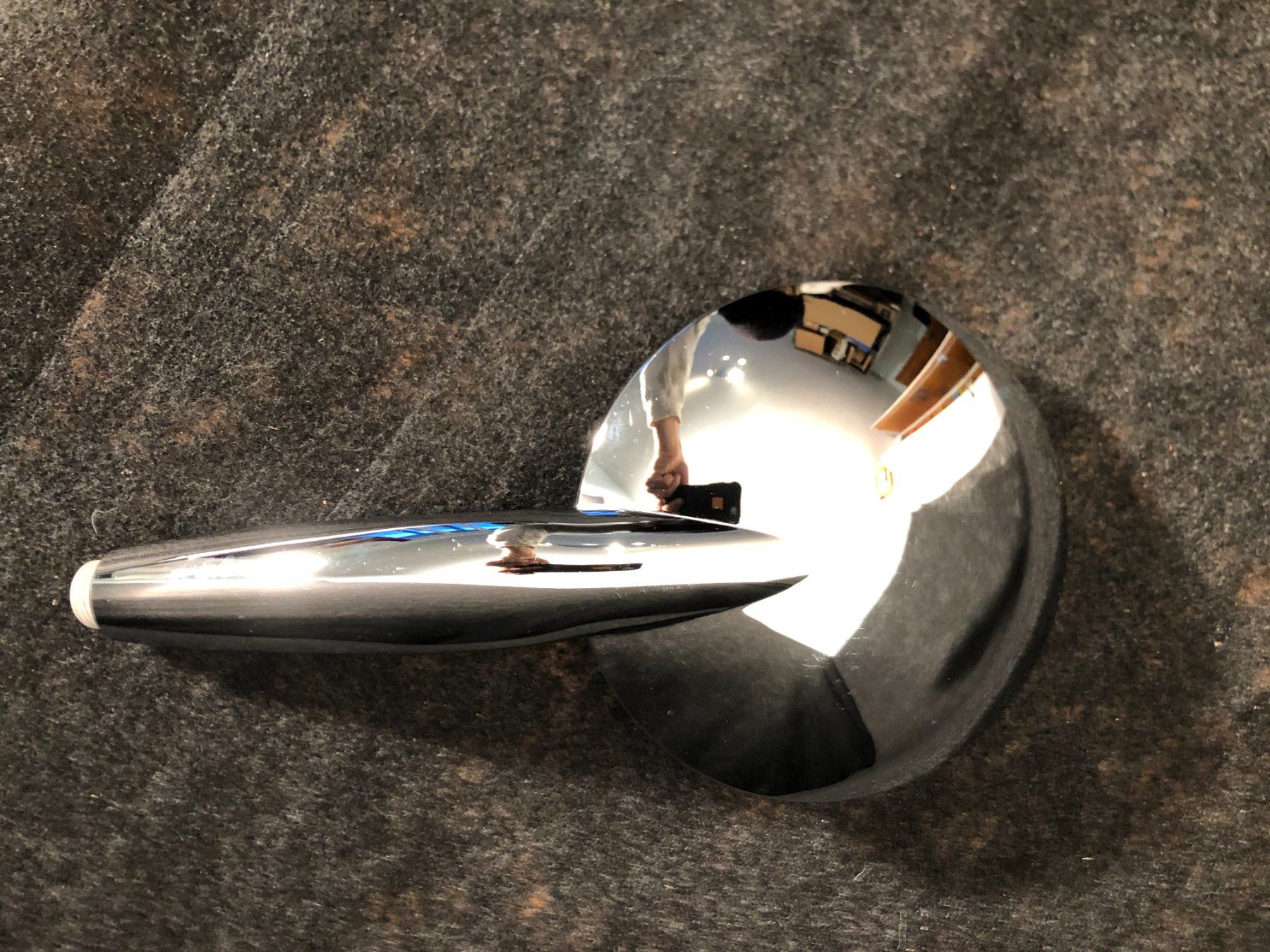 Duschbrausen: Pommeau de douche 5 jets différent. 15cm diamètre. – Gebraucht aus Saignelégier von Dubois_Vintage 1