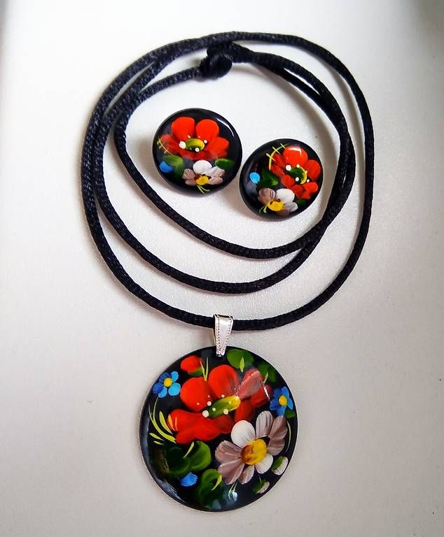 Altri gioielli: Ensemble collier et boucles d'oreilles fleuris – Nuovo e nell'imballaggio originale da Chamoson venduto da OkGeo 3