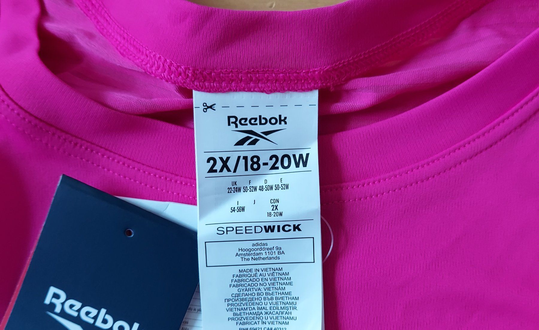 Reebok Top: Neues Reebok Wor Mesh Tanktop Gr. 2X – Nuovo e nell'imballaggio originale da Basel venduto da Mazzo84 1