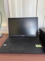 Laptop und Drucker