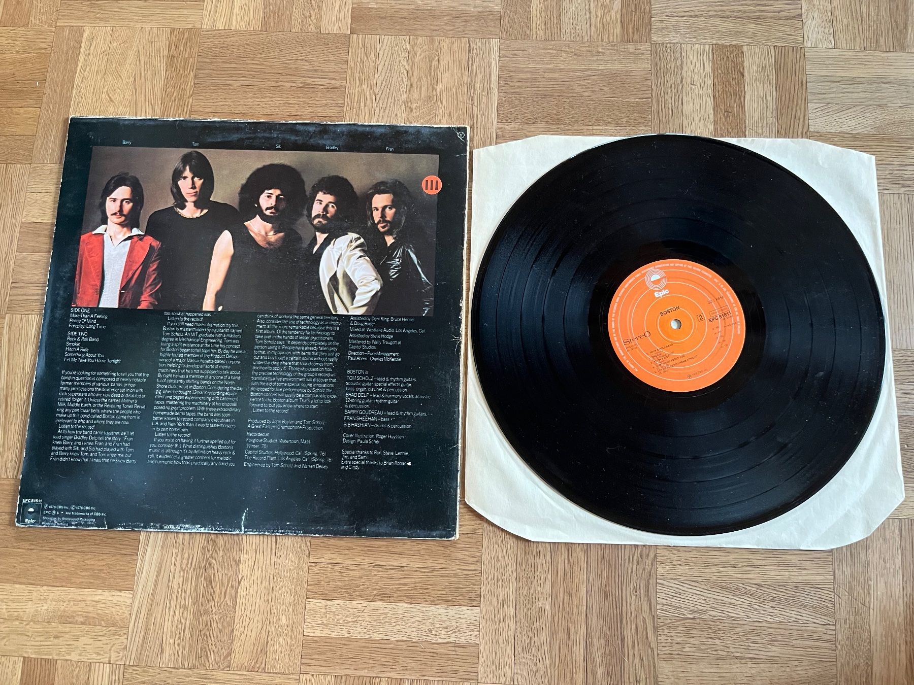 Dischi in vinile: Boston – Usato da Giebenach venduto da Wurlitzer70 1