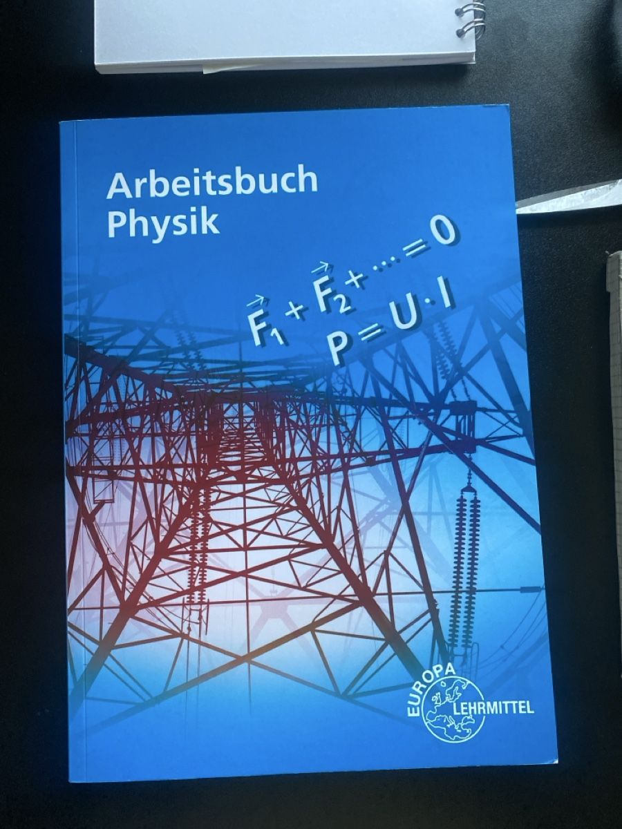 Libri: Arbeitsbuch Physik Europa-Nr. 70016 Neue  – Nuovo (secondo la descrizione) da Kriens venduto da sol_zgp6