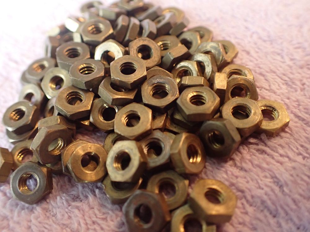 ELAYARD 12 Uhrenmuttern Aus Messing - Für Reparatur Von Wand- & Standuhren