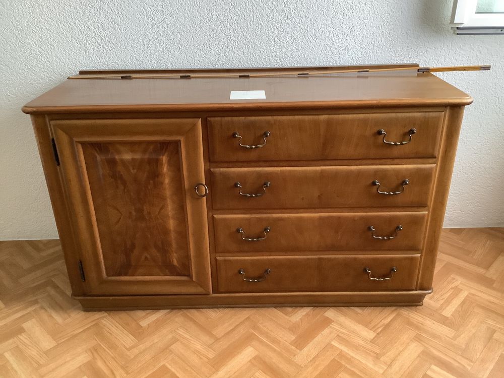 Vintage Kommode mit 4 Schubladen und Türchen | Kaufen auf Ricardo