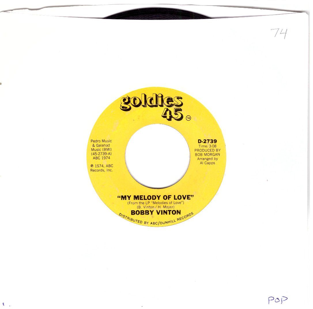 Dischi in vinile: BOBBY VINTON – Usato da Bassersdorf venduto da house-of-vinyl