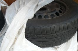 4 Felgen Set für Ford S-Max 2.0 TDCi mit Winterpneus