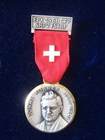 Jonas Furrer Gedenkmedaille 1805-1861 EPK 1968 CFP SRVP