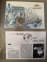 Münzbrief USA 1985 mit 1 Dollar  Münze 1979