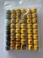 Lego Minifiguren Köpfe, Mix, 48 Stück 