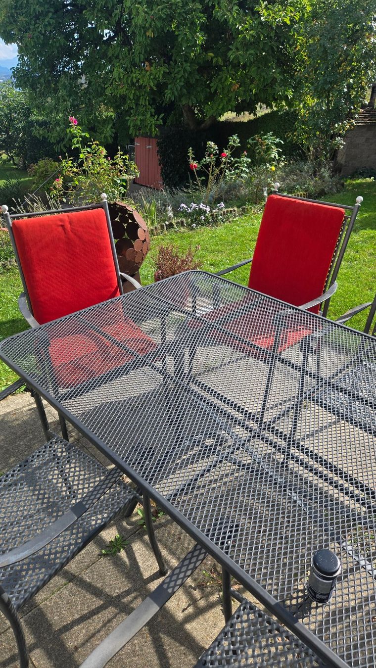 Hunn Set de table et chaises: Gartentisch mit Stühlen – D'occasion à Fällanden par Buzios123