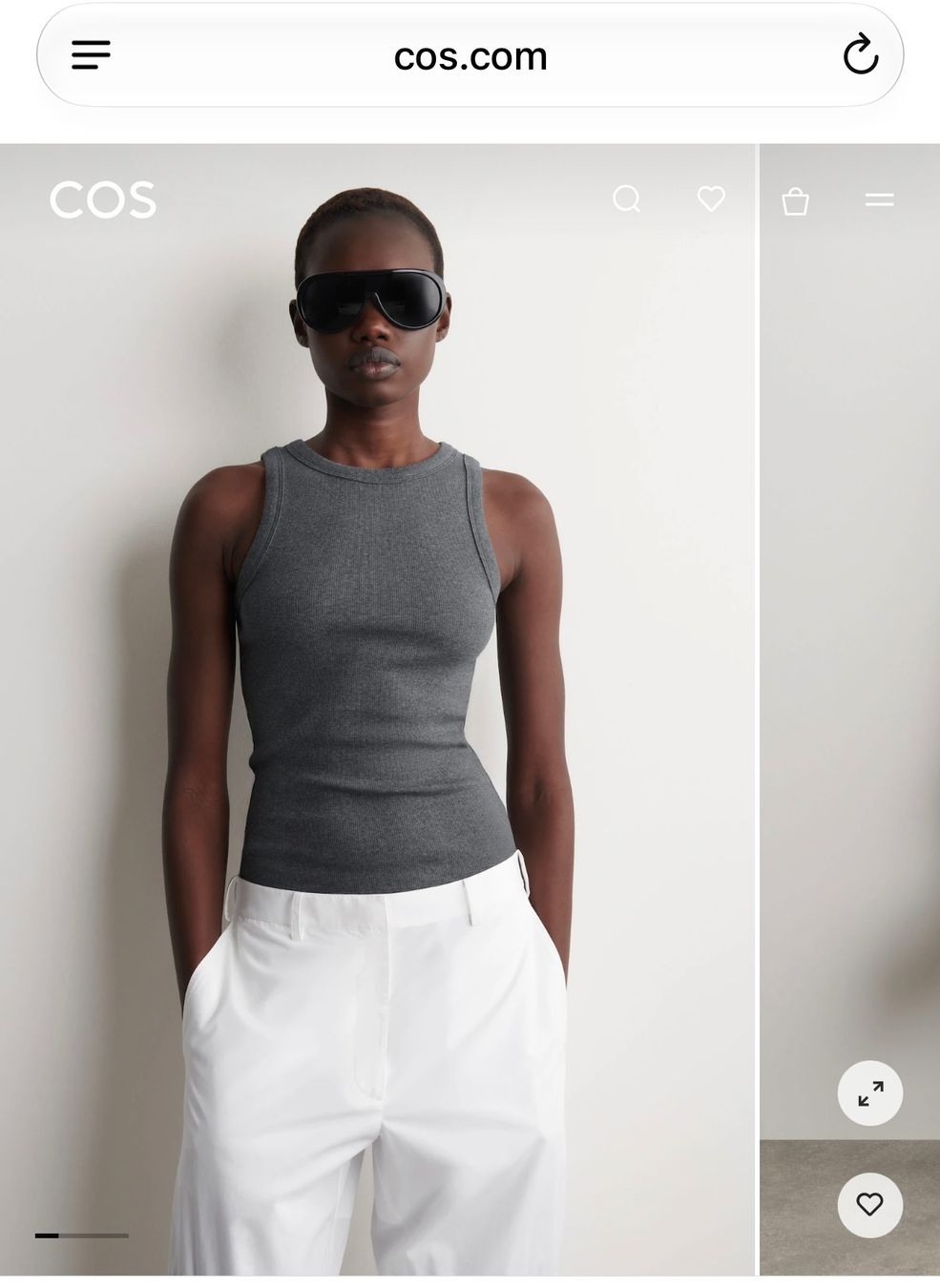 Cos Tops: COS Tanktop M – Neuf (Voir description) à Zürich par Kinga_R