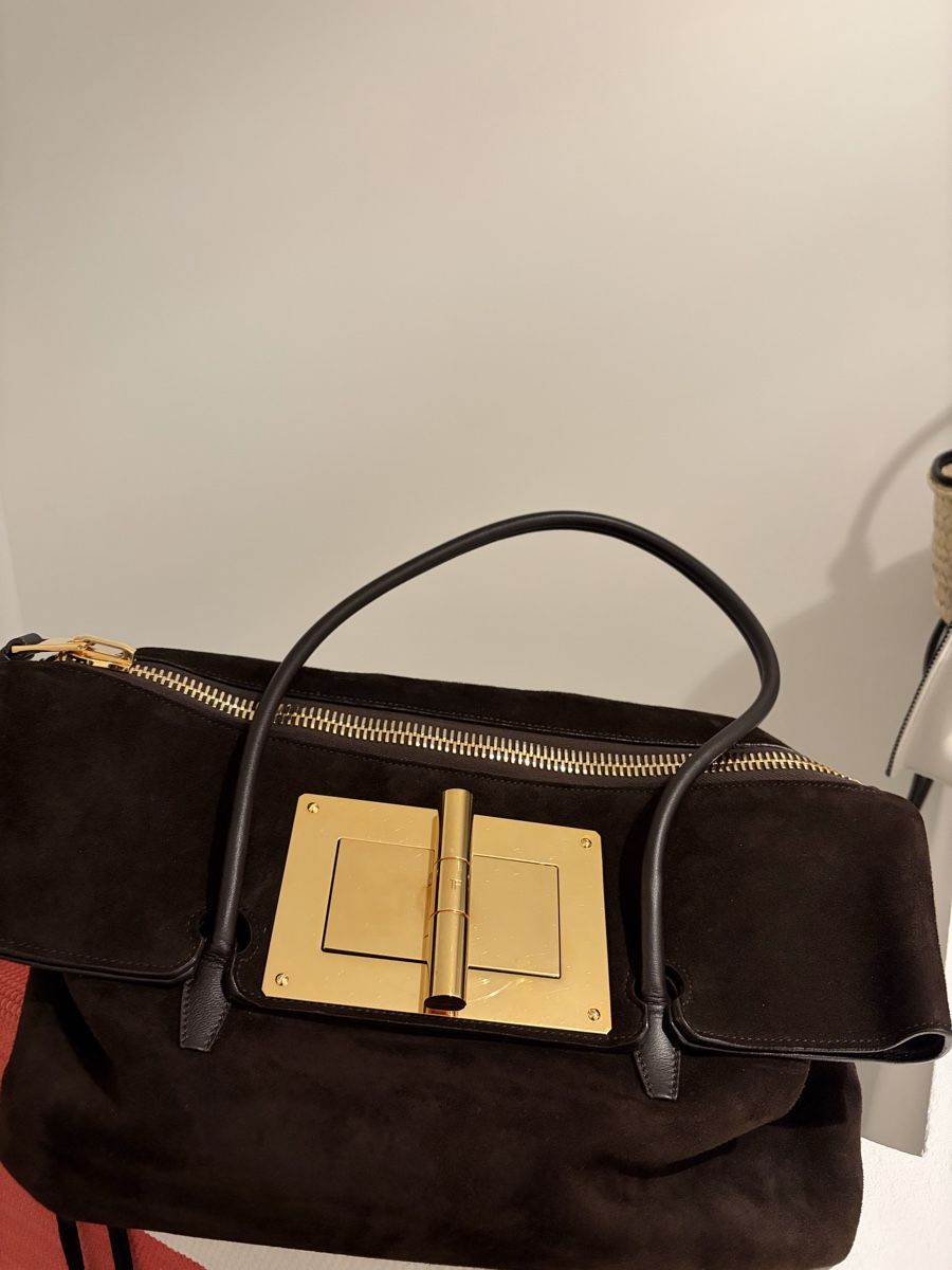 Borse da donna: Tom Ford Alix Hobo Bag Brown suede – Usato da Zürich venduto da Sonikasantos 4