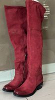Stivale alto in pelle scamosciata A.S 98