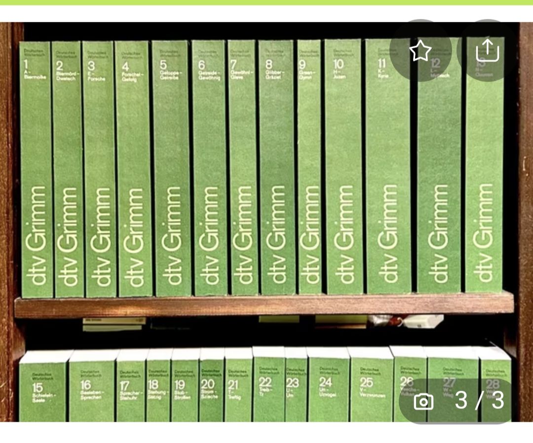 Livres: Deutsches Wörterbuch Grimm – D'occasion à Basel par Bafidu 4