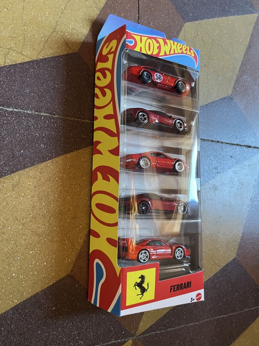 Hot Wheels Modellautos: Ferrari 5 Pack Hot Wheels – Neu und originalverpackt aus Ehrendingen von Duwe_KlG 4