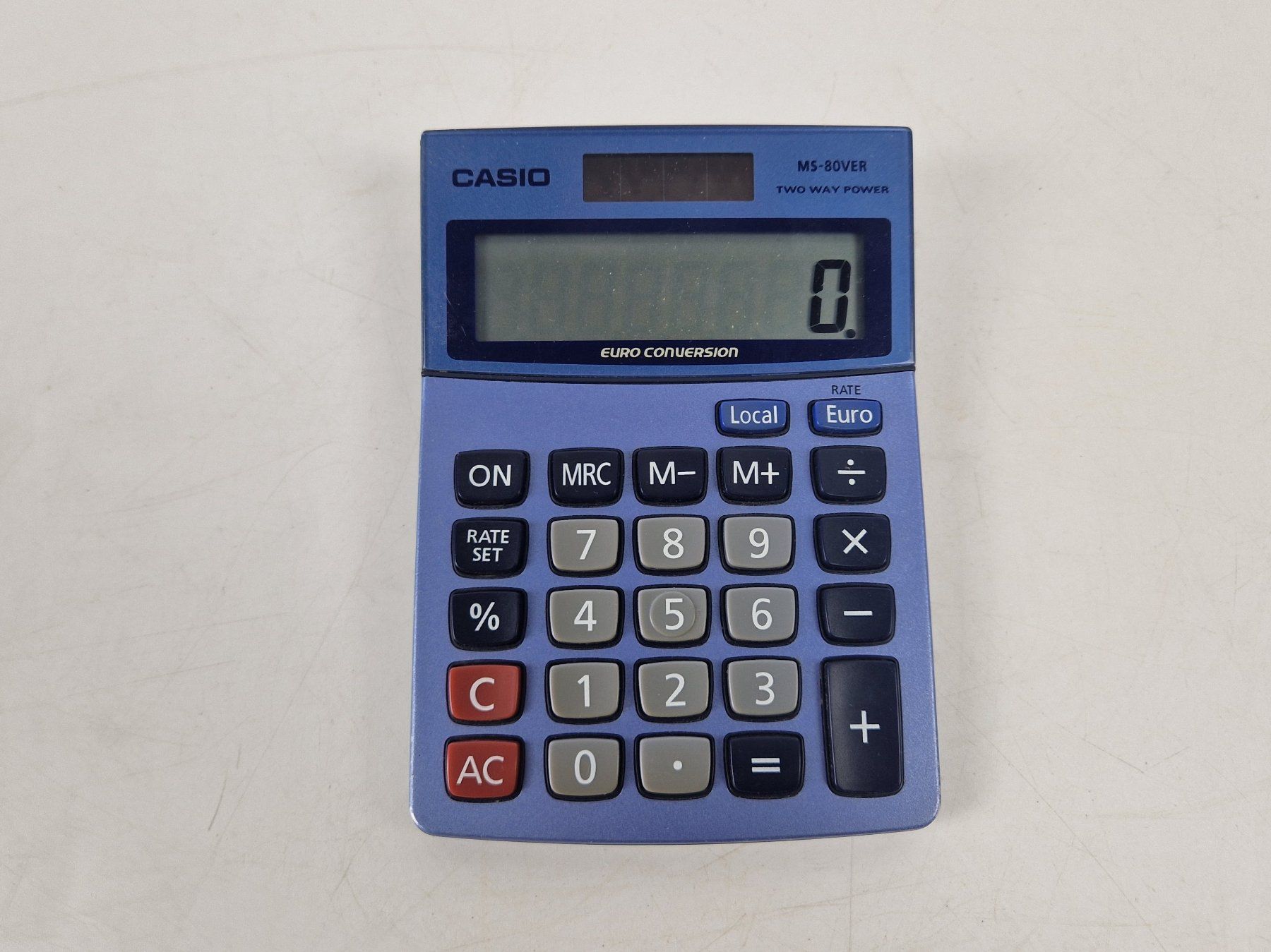Casio Calcolatrici tascabili: Taschenrechner CASIO MS-80VER – Usato da Muhen venduto da Restwert_Muhen