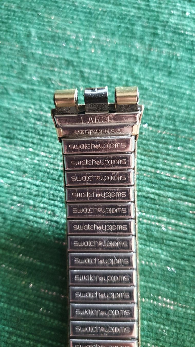 Armbänder & -reifen: Swatch Armband Metall stretch – Gebraucht aus Steg im Tösstal von cba63 1