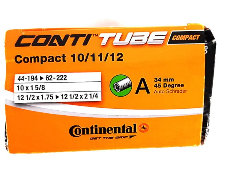Continental Pneumatici & Ruote complete: CONTINENTAL-Schlauch-Compact 10/11/12 34mm – Nuovo (secondo la descrizione) da Beinwil am See venduto da Restwert_Beinwil 5