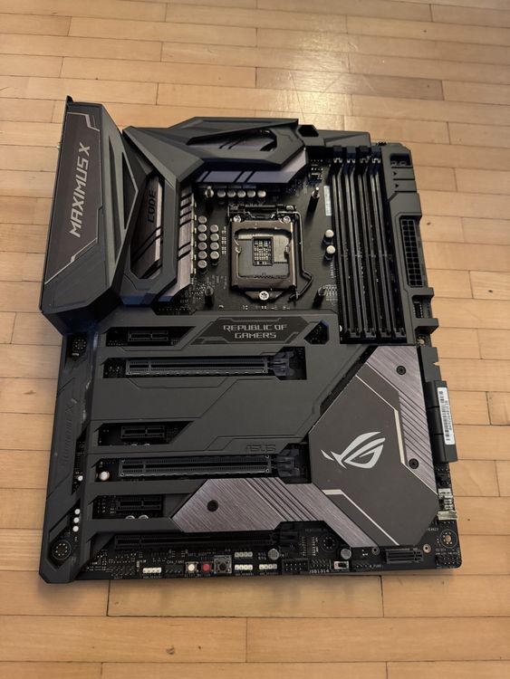 ASUS ROG Maximus X Code Mainboard - Top Zustand! (Gebraucht) in ...
