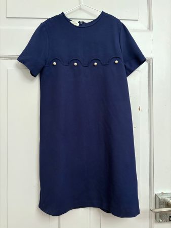 Gucci, Kleid, 146, Jersey, dunkelblau