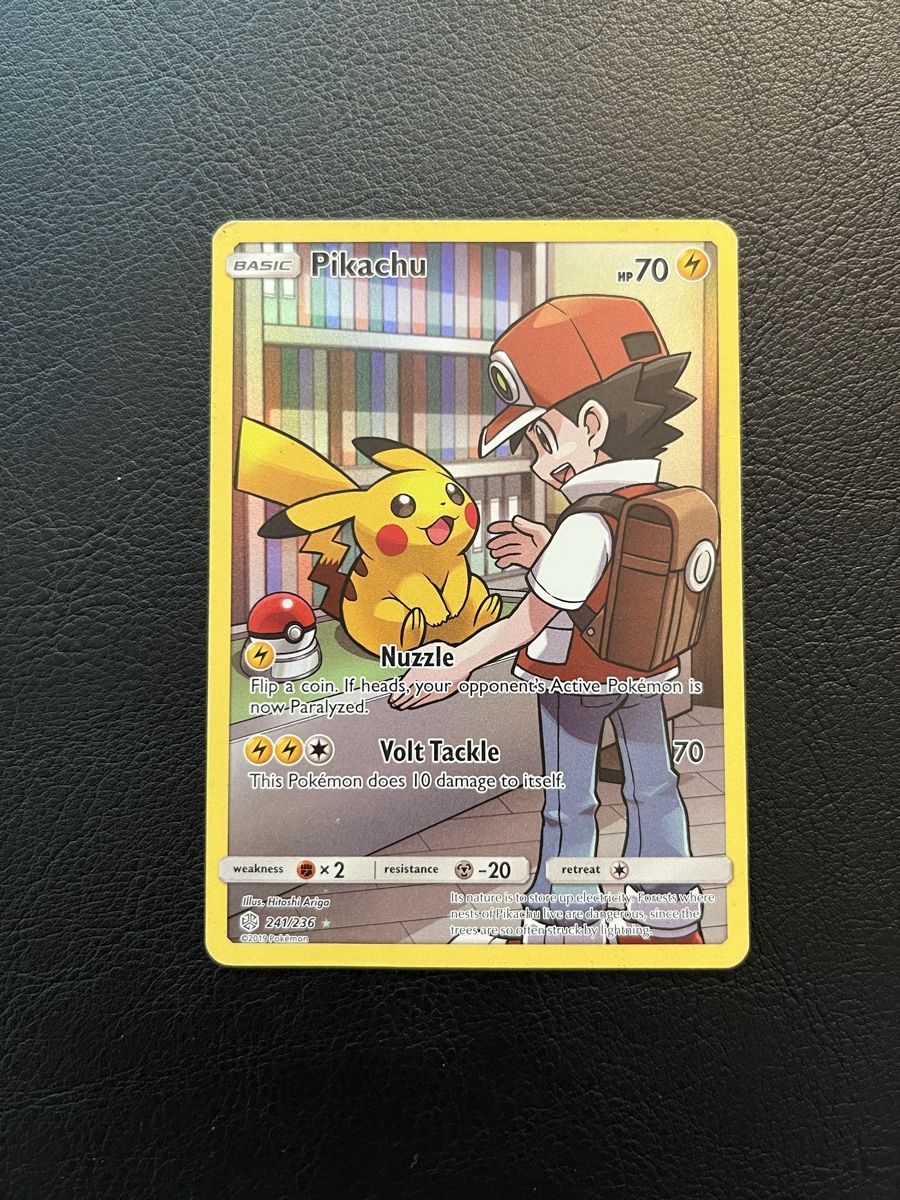 Pokémon Carte collezionabili: Pikachu EN 241 236 Pokemon LM Cosmic Eclipse – Usato da Baar venduto da Nini043