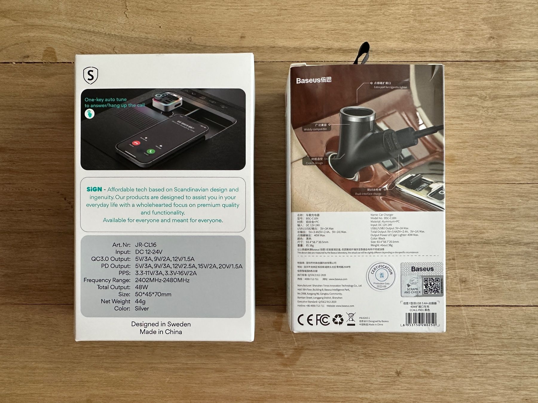 Unità & Adattatore: Auto Bluetooth Adapter Joyroom JR-CL16 – Usato da Baar venduto da Pizzaconnection 1