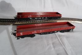 2x Märklin Niederbordwagen Nr. 4514