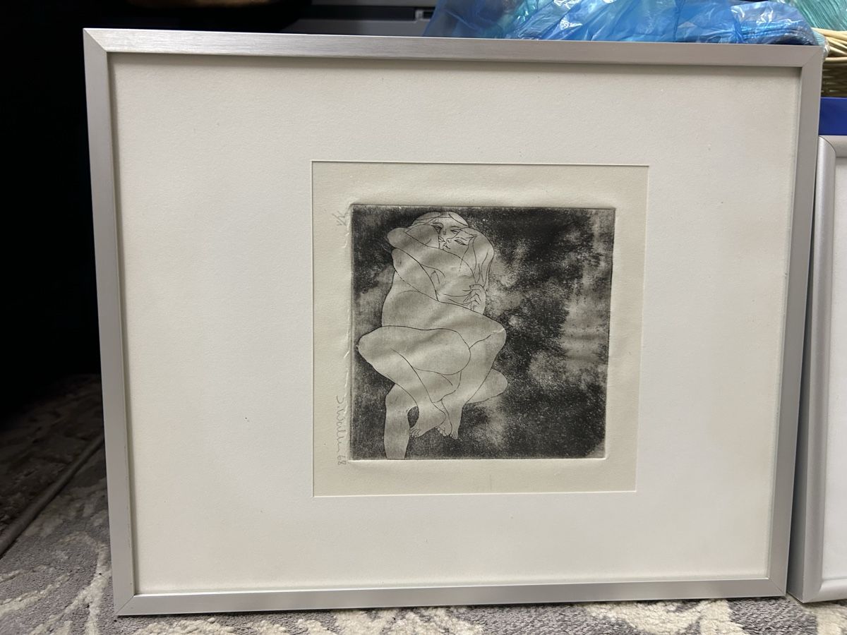 Foto & Immagini: Bilderrahmen mit Glas und Passepartout ca. 52x42cm – Usato da Sursee venduto da fer_n6vf 2