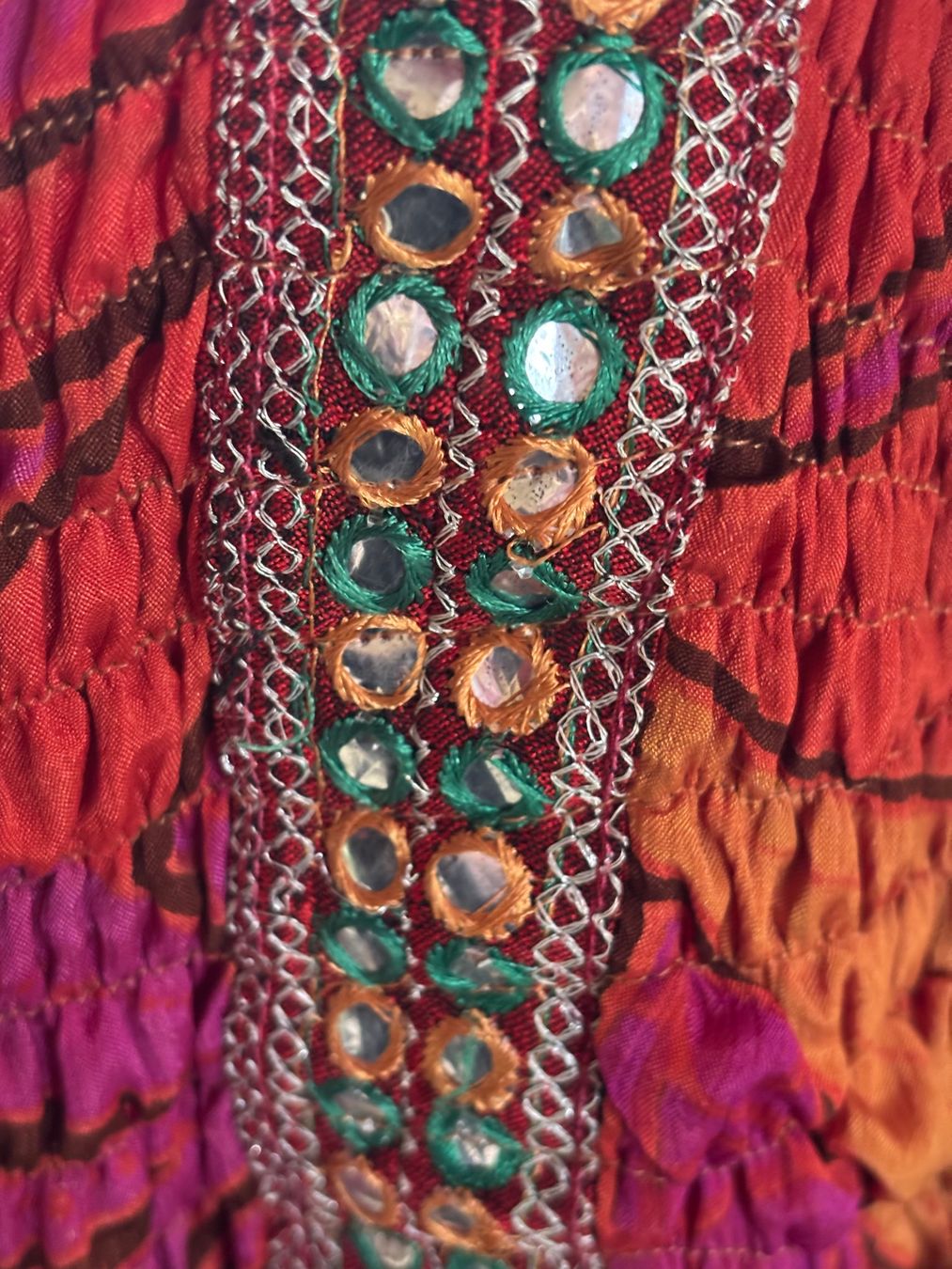 Kleider: Rock bunt, , Patchwork, Spiegelstickerei – Neu (gemäss Beschreibung) aus Aarau von VintageRebel 2