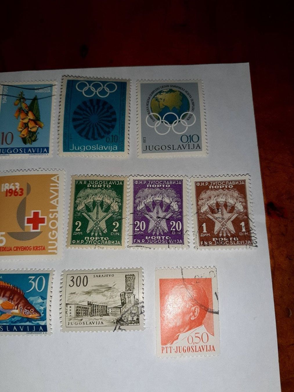Tutti i francobolli: 16 timbres ex yougoslavie – Nuovo (secondo la descrizione) da Le locle venduto da juliensaran 5