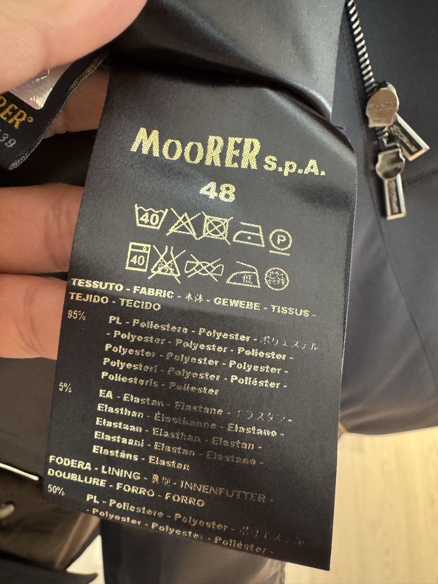 Moorer Cappotti: Moorer men's raincoat, size 48, excellent condition! Stylish – Nuovo (secondo la descrizione) da Horgen venduto da edd_77 1