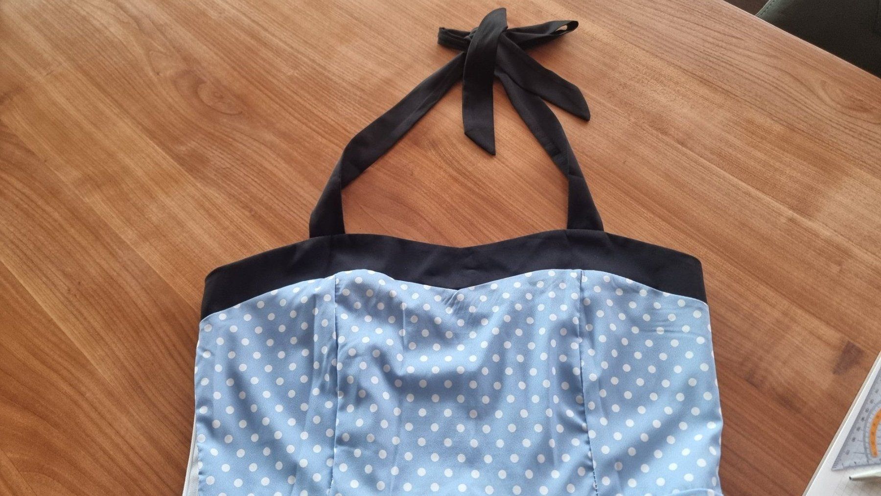 Vestiti: Rockabilly-kleid Hellblau – Usato da Altwis venduto da nis_nrh6 1
