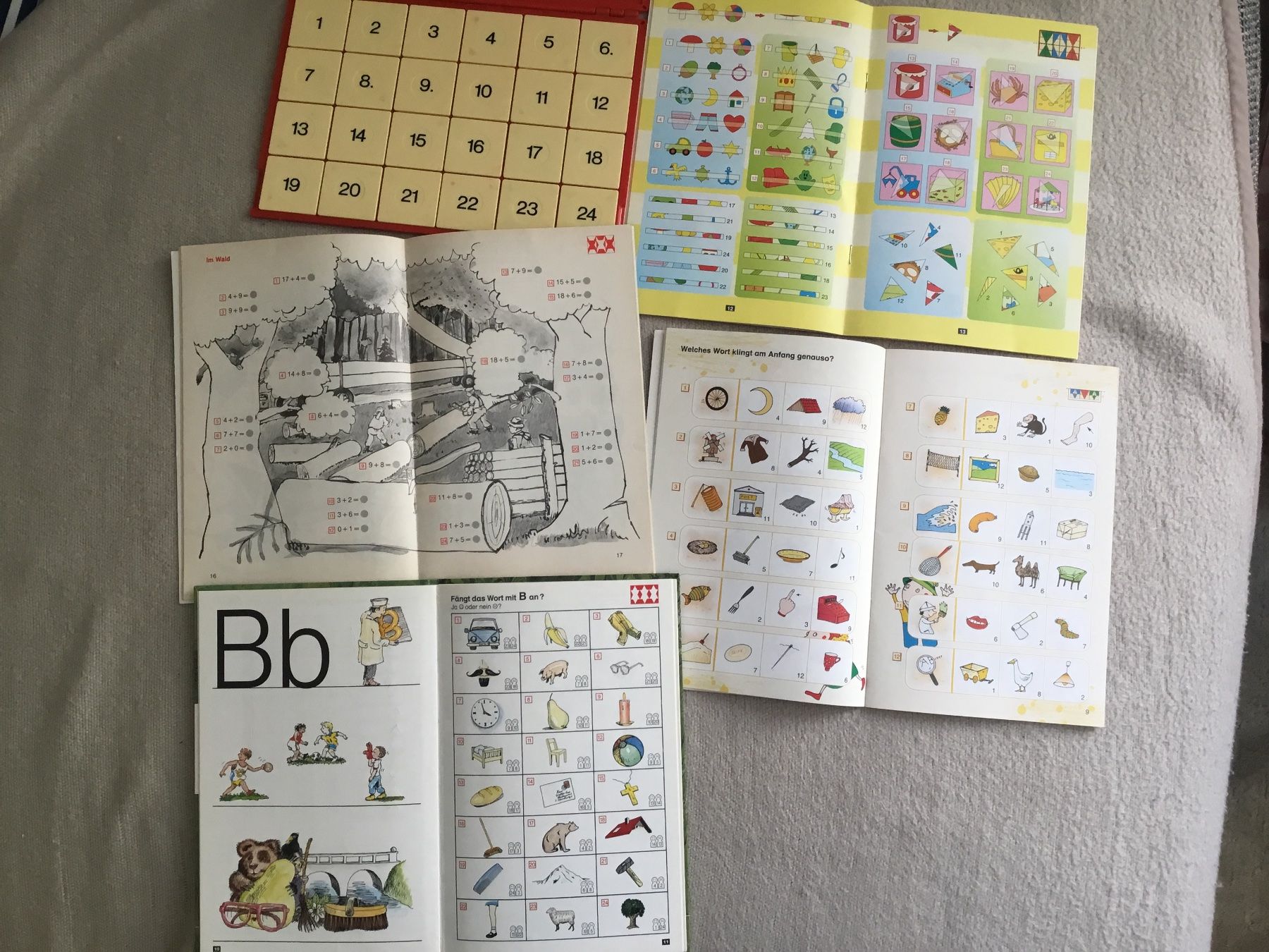 Jeux: Lük Kontrollgerät mit 4 Übungsheften – D'occasion à Diessenhofen par quinto9 1