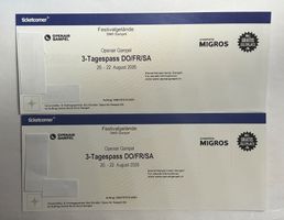 2x Openair Gampel 3-Tagespass DO/FR/SA 20. -22. August 2026