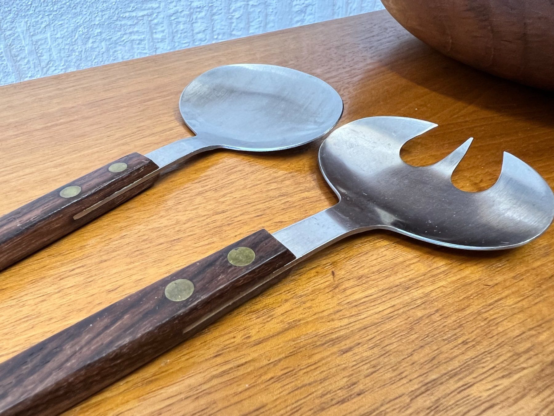 Set di posate: Vintage, 60er Salatabesteck – Usato da Walzenhausen venduto da stilvollwohnen 2