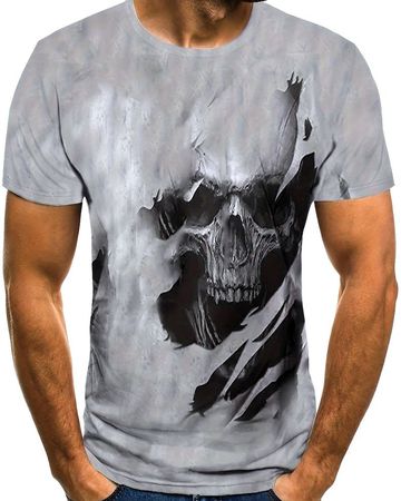 ☠️ Coole Totenkopf-Grafik: Dein Statement-T-Shirt! ☠️💫