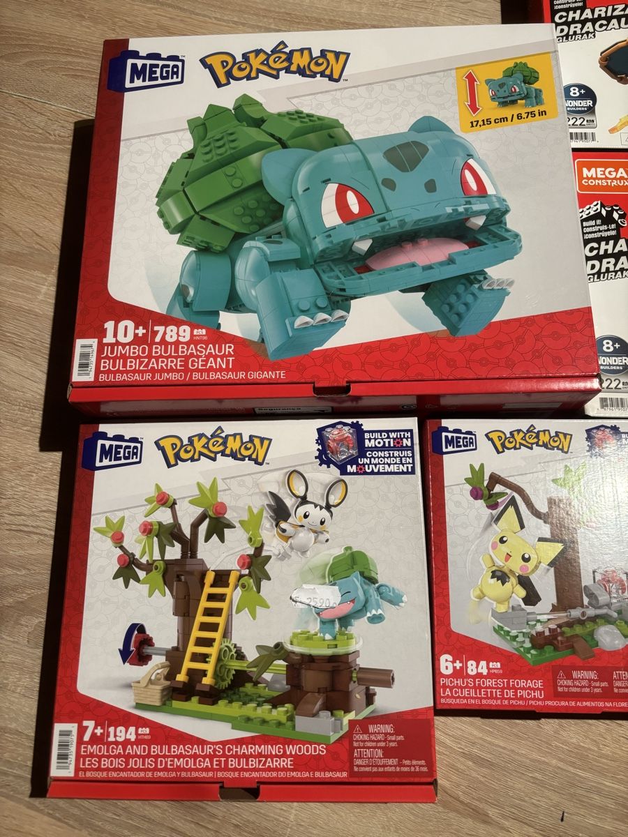 Mega Baukästen: Mega Construx Pokémon Figuren Set, Neu & OVP! – Neu und originalverpackt aus Trübbach von Mansur93 1