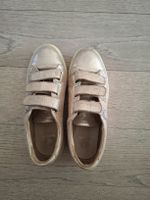 Baskets Bobbies en cuir métallisé – pointure 36
