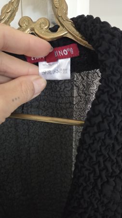Schwarze Bluse von Cappuccino, Grösse L, Top Zustand!