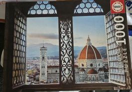 Puzzle Educa 1000 Teile Florenz gute Zustand